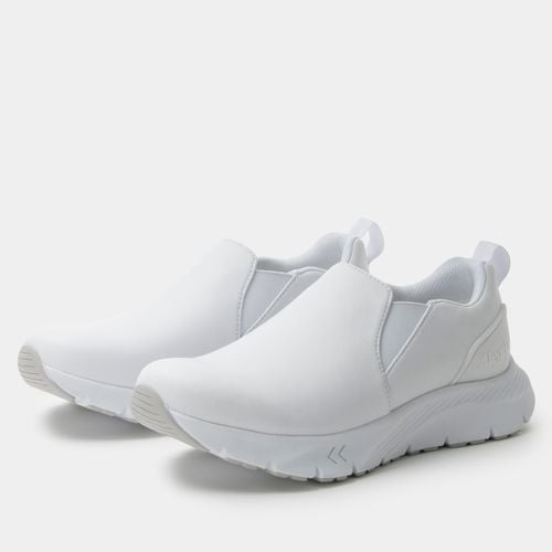 Alegria Kavalry Comfort Arch Support Women's Walking Shoe - True White - 1