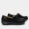 Alegria Keli Career Casual Comfort Arch Support Women's Slip-On Shoe - Black Embossed Paisley - 3