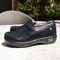 Alegria Keli Career Casual Comfort Arch Support Women's Slip-On Shoe - Crackle Black - 2