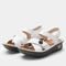 Alegria Kelsi Classic Rocker Comfort Arch Support Women's Sandal - Fondly White - 1