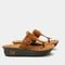 Alegria Kennedi Classic Rocker Comfort Arch Support Women's Sandal - Luggage - 3