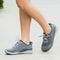Alegria Liber8 Ergo Flo Lite Comfort Arch Support Women's Sneaker - Static Grey - 2