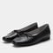 Alegria Leilah Comfort Arch Support Women's Ballet Flat - Black Gloss - 1