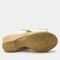 Alegria Linn Comfort Arch Support Women's Wedge Sandal - White Needles And Pins - 6