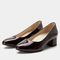 Alegria Lisah Comfort Arch Support Women's Dress Heel - Jam Patent - 1
