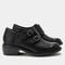 Alegria Mave Comfort Arch Support Women's Dress Shoe - Black Burnish - 3