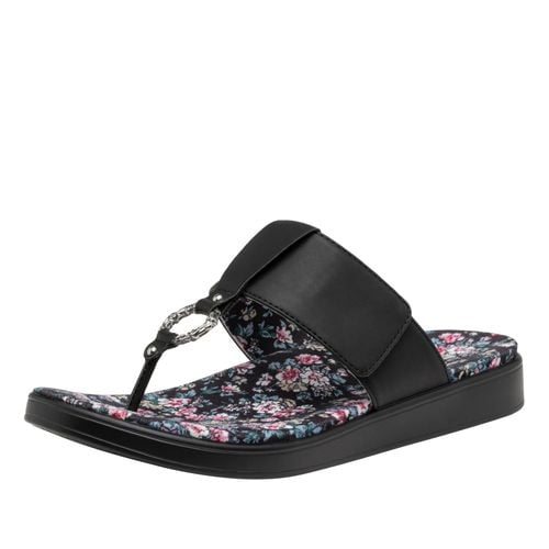 Alegria Moxi Comfort Arch Support Women's Sandal - Enchanting Black - 1