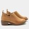 Alegria Merle Comfort Signature Arch Support Women's Bootie - Cognac Burnish - 3