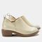 Alegria Merle Comfort Signature Arch Support Women's Bootie - Gold Cream - 3
