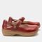 Alegria Onika Wood Look Rocker Comfort Arch Support Women's Mary Jane Shoe - Big Red - 3