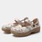 Alegria Onika Wood Look Rocker Comfort Arch Support Women's Mary Jane Shoe - Ethereal - 1
