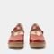 Alegria Onika Wood Look Rocker Comfort Arch Support Women's Mary Jane Shoe - Big Red - 6