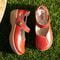 Alegria Onika Wood Look Rocker Comfort Arch Support Women's Mary Jane Shoe - Big Red - 2