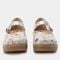 Alegria Onika Wood Look Rocker Comfort Arch Support Women's Mary Jane Shoe - Ethereal - 6