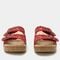 Alegria Oona Comfort Arch Support Women's Sandal - Red - 5