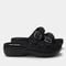 Alegria Oona Comfort Arch Support Women's Sandal - Fancy Black - 3