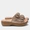 Alegria Oona Comfort Arch Support Women's Sandal - Fancy Gold - 3