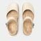 Alegria Opal Wood Look Rocker Comfort Arch Support Women's Sandal - Oat - 4