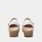 Alegria Opal Wood Look Rocker Comfort Arch Support Women's Sandal - White Breeze - 4