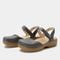 Alegria Opal Wood Look Rocker Comfort Arch Support Women's Sandal - Stone - 1