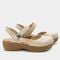 Alegria Opal Wood Look Rocker Comfort Arch Support Women's Sandal - Oat - 2