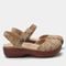 Alegria Opal Wood Look Rocker Comfort Arch Support Women's Sandal - Tan Breeze - 3