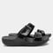 Alegria Orbyt Comfort Arch Support Women's Slide Sandal - Black Gloss - 3