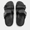Alegria Orbyt Comfort Arch Support Women's Slide Sandal - Black Gloss - 5