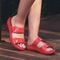 Alegria Orbyt Comfort Arch Support Women's Slide Sandal - Coral Gloss - 2