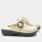 Alegria Osmosis Wood Look Rocker Comfort Arch Support Women's Clog - Gold Cream - 3