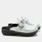 Alegria Osmosis Wood Look Rocker Comfort Arch Support Women's Clog - Silver White - 3