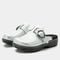 Alegria Osmosis Wood Look Rocker Comfort Arch Support Women's Clog - Silver White - 1