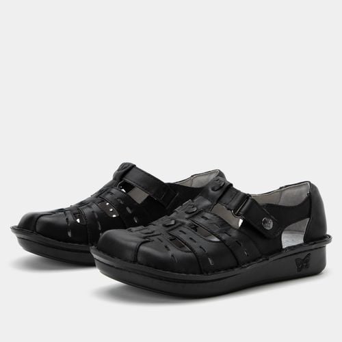 Alegria Pesca Mini Comfort Arch Support Women's Sandal - Black Butter - 1