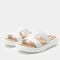 Alegria Portia Comfort Arch Support Women's Slide Sandal - All White - 1