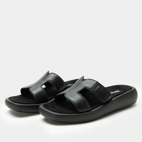 Alegria Portia Comfort Arch Support Women's Slide Sandal - Black - 1