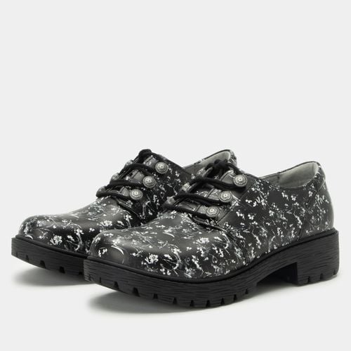 Alegria Resa Comfort Arch Support Women's Oxford Shoe - Grey Gardens - 1