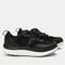Alegria Eclips Comfort Arch Support Women's Sneaker - Black Mesh - 3