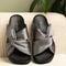 Alegria Rylie Comfort Arch Support Women's Slide Sandal - Gunmetal - 2