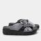 Alegria Rylie Comfort Arch Support Women's Slide Sandal - Gunmetal - 3
