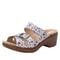 Alegria Sierra Comfort Arch Support Women's Wedge Sandal - Precious - 1