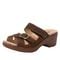 Alegria Sierra Comfort Arch Support Women's Wedge Sandal - Delicut Tawny - 1