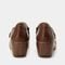 Alegria Silah Wood Look Wedge Comfort Arch Support Women's Shoe - Mahogany - 4