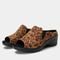 Alegria Shilaine Comfort Arch Support Women's Wedge Clog - Stretch Leopard - 1