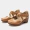 Alegria Savina Comfort Arch Support Women's Wedge Shoe - Latte - 1