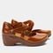 Alegria Savina Comfort Arch Support Women's Wedge Shoe - Luggage - 3