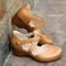 Alegria Savina Comfort Arch Support Women's Wedge Shoe - Latte - 2
