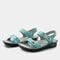 Alegria Vienna Waverly Mini Comfort Arch Support Women's Sandal - Aqua Flora - 1