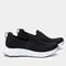 Alegria Waze Comfort Arch Support Women's Slip-On Shoe - Black Top - 3