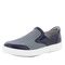 Alegria Bender Comfort Arch Support Men's Slip-On Shoe - Alegria Bender Navy Plaid - 1