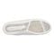 Easy Spirit AP1 Athletic Cushioned Arch Support Women's Walking Shoe - White Fabric - 6